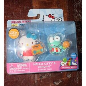 Hello Kitty And Keroppi Dreamland Series 4 Figure Pack W/ Accessories